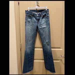 7 for All Mankind bootcut jeans - size 28
